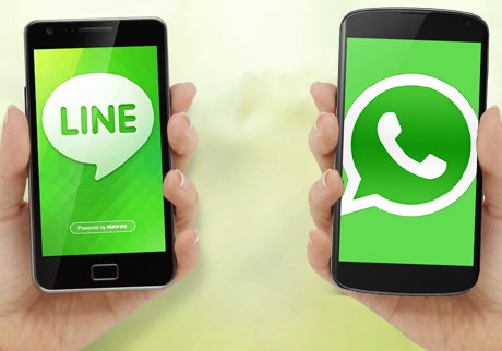 LINE-vs-WhatsApp-460x322